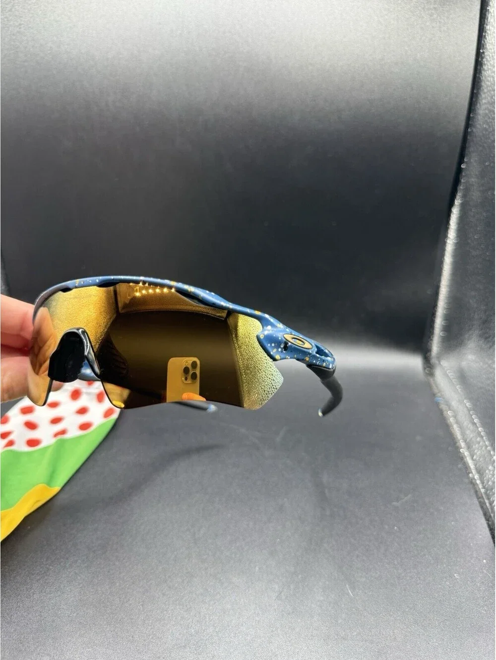 Oakley Radar EV Path Splatter Poseidon/24K Iridium OO9208-7838